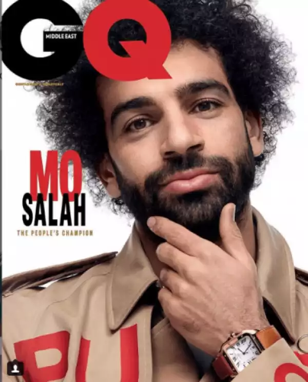 Football Star, Mohamed Salah Graces The Covers Of GQ Magazine (Photos)